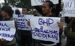 Kemendiknas Siapkan Payung Hukum Pengganti UU BHP