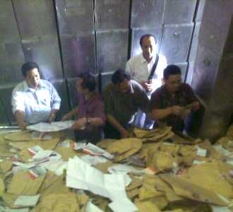 KPU Lelang Surat Suara Sisa Pemilu