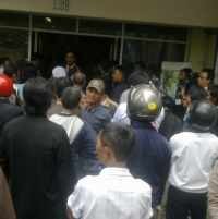 Protes Banjir, Warga Bojong Malaka Indah Geruduk Kantor Pengembang