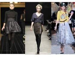 Feminin Trendi dengan Rok