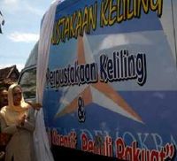 Ingrid Kansil Resmikan Perpustakaan Keliling