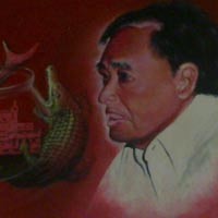 Karangan Bunga Berdatangan di Rumah Cak Kadar