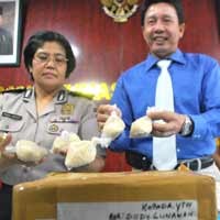 Jaringan Pengedar Shabu Senilai Rp 1 Miliar Dibekuk