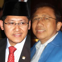 Pengurus DPC PD Temui Marzuki Alie di DPR