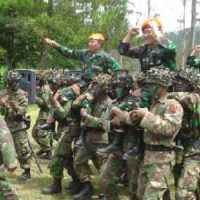 9 Pati AU Diangkat Jadi Warga Korps Baret Jingga