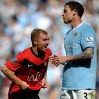 Gol Telat Scholes Menangkan MU