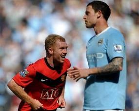 Gol Telat Scholes Menangkan MU
