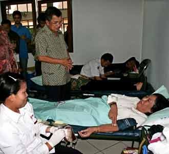JK Tinjau Donor Darah GKJ Nehenia