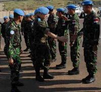Petinggi DEPHANPOL Kunjungi Indobatt