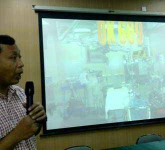 Gladi Kotor Jelang Operasi Aldil Saputra