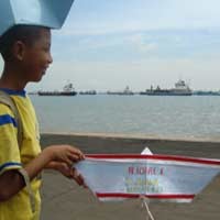 SD Juara Outing ke Pelabuhan Tanjung Perak