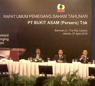 PTBA Bagi Dividen Rp 533 Per Saham