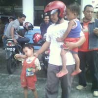 Dua Anak Hilang Ditemukan Tukang Becak