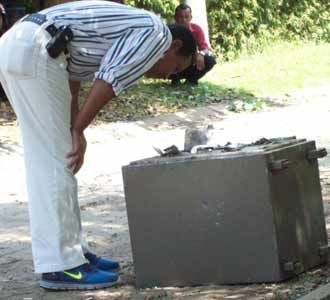 Brankas Polda Ditemukan