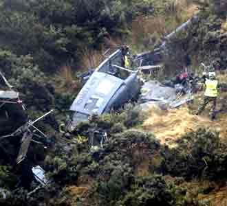 Helikopter Jatuh, 3 Tewas