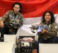 RI Raih Emas di RoboGames 2010