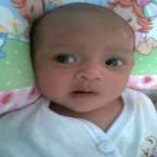 Azka Amelinda Sukresno, 4 Bulan; Perempuan; f