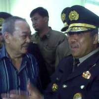 Menkum HAM Haha Hihi dengan Anggodo di LP Tipikor