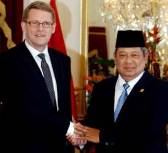 SBY Terima Kunjungan PM Finlandia