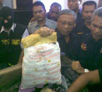 Penyelundupan Heroin Digagalkan