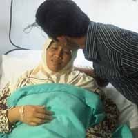 Tangisan Ramdan Mampu Hilangkan Rasa Sakit Sulistiyowati