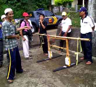 Geo Radar Cari Sumber Getaran Tanah