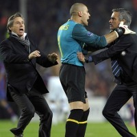 Saat Selebrasi Mourinho Mengusik Valdes