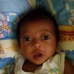 Damaris Natalie Putri, 4 Bulan; Perempuan; f