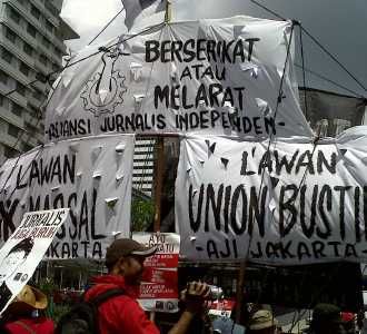 AJI Peringati May Day