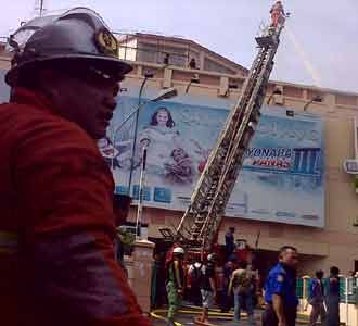 Mal Ciputra Terbakar