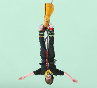Justin Bieber Bungy Jumping