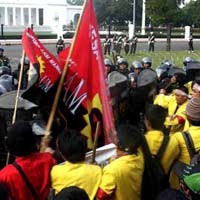 Pemprov Jakarta Bangun Taman Demonstrasi di Depan Istana Merdeka 