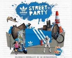 Modifikasi Baju di Adidas Street Party