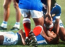 Battiston Nyaris Mati oleh Schumacher (1982)