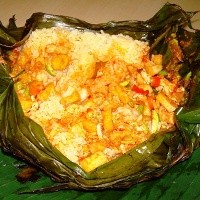 Nasi Bakar Peda, Wow...Nikmat!