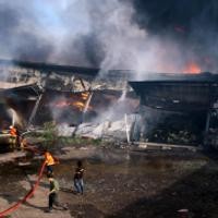 10 Karyawan Gudang PT Indomarco Selamat dari Kebakaran