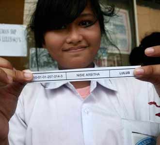 Pengumuman Manual Hasil UN