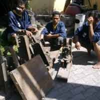 Demi Bayar Utang, 300 Kg Besi Pabrik Karet Digerogoti