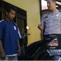 Tak Bawa Uang, Eks TKI Malaysia Kepergok Curi Motor