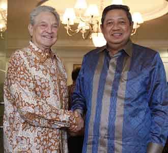 SBY Terima George Soros