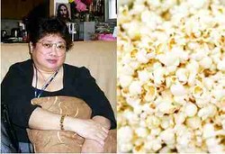 Paru-paru Sakit Karena Hobi Makan Popcorn