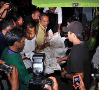 Jenazah Teroris Tiba di RS Polri