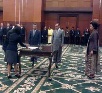 Pelantikan Terakhir Sri Mulyani