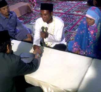Nikah Massal di Masjid Cheng Hoo