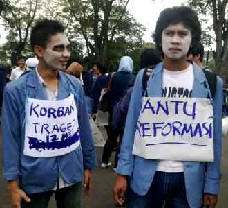 4 Korban Trisakti Gentayangan