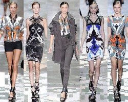 Etnik Modern Dengan Motif Ikat