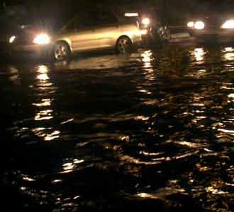 Genangan Air di Gatsu