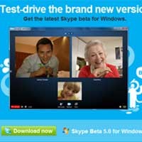 Video Call 5 Jalur di Skype 5.0 Beta Siap Dijajal