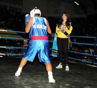 Tamara Bleszynski di Ring Tinju