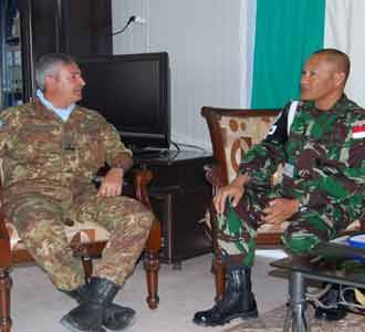 Dansatgas Kunjungi Markas Sektor Barat